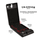 Tracker Safe Single Pistol Safe-Biometric Lock, 12.6in, Black, SPS-04B