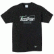 Trijicon Short Sleeve T-Shirt with AccuPoint Tagline, Black, XX-Large AP39-XXL
