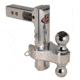 Trimax Razor 8in Aluminum Adjust Hitch-Dual Ball w/Double Tow Balls 4010232