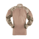 Tru-Spec 1/4 Zip Tactical Response Combat Shirt 50/50 Nylon/Cotton Rip-Stop, MultiCam/Coyote, XSmall Regular 2541002
