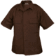 Tru Spec 1004005 Short Sleeve Brown Tactical Shirt Pc Rs