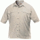 Tru-Spec 24-7 Camp Shirt 100% Poly, Khaki, Medium Regular 1232004