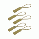 5ive Star Gear 5S Insert Zipper Pulls Nylon, Khaki, N/A 6169000