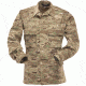 Tru-Spec All Terrain Tiger Stripe BDU Jacket NYCO R/S BDU, 4XL Reg. 1218009