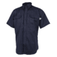 TRU-SPEC Flame Retardant Short Sleeve X-Fire Dress Shirt - Mens, Navy, Extra Small, Regular, 1449002
