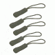 Olive Drab 5S Insert Zipper Pulls Nylon