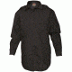 Tru-Spec Tact Dress Shirt, TRU Black P/C R/S Long Sleeve,Medium Reg. 1412004