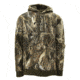 TrueTimber High Pile Fleece Logo Hoodie - Mens, Dirt, Medium, 0452-M