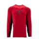 TrueTimber RipWater Long Sleeve Crew - Mens, Cardinal/Viper Urban, Large, 0794-Cardinal/Viper Urban - L
