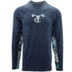 TrueTimber RipWater Long Sleeve Crew - Mens, Steel Blue/Rift, 3XL, 841985167346