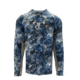 TrueTimber RipWater Long Sleeve Crew - Mens, Viper Aqua/Drizzle, Extra Large, 0690-Viper Aqua/Drizzle - XL