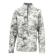 TrueTimber TTC Logo Left Chest Polar Fleece 1/4 Zip - Womens, Viper Snow /Gray Trim, Small, 0381-S
