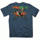 TruGlo Shirt Duck Ss Indigo Xxxl - TG999T1Z