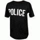 Tru-Spec T-Shirt, Black Police, S 4307003