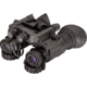 TRYBE Optics NVG-50 Dual 1x White Phosphor Tube Night Vision Goggle, Gen 3, Black, NVG50W