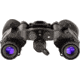TRYBE Optics NVG-50 Dual 1x White Phosphor Tube Night Vision Goggle, Gen 3, Black, NVG50W