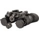 TRYBE Optics NVG-50 Dual 1x White Phosphor Tube Night Vision Goggle, Gen 3, Black, NVG50W