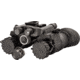 TRYBE Optics NVG-50 Dual 1x19mm White Phosphor Tube Night Vision Goggle, Gen 3, Min 1600+ FOM, 64-72 lp/mm, Black, TRYBENVG50W