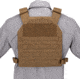TRYBE Tactical Covert Plate Carrier, Coyote Tan, CVPC-CT