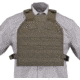 TRYBE Tactical Laser-Cut Plate Carrier, Ranger Green, LSRPC-RG