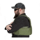 TRYBE Tactical Laser-Cut Plate Carrier w/Fast-Release Tubes, Olive Drab, LCPC-OD