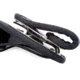 TUFF Products Slide-On Universal Radio Case, Black Nylon, Swivel Mount, Fits Most Radios 7719MS-NYB