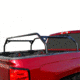 Tuff Stuff Overland Roof Top Tent Truck Bed Rack, Adjustable, Powder Coated, 40 Inch, Black, NSN N, TS-UBR-PDR-40