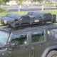Tuff Stuff Overland Rooftop Tent Driving Cover Black Elite Overland, Black, NSN N, TS-RTT-DC-BK-ELT