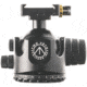 Two Vets Tripods Inc 55mm Dual Tension Ballhead W/ Area 419 Arcalock QD, Black, 4in, 850044845187
