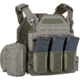 UARM FPC Featherweight Plate Carrier, Skeletal Cummerbund, Ranger Green, S, FPCSR-SCFRPCSR
