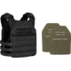 UARM RPC Robust Plate Carrier, Black, Extra Large, w/ 2 SA3U Level III+ UHMWPE SAPI Armor Plates