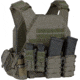 UARM RPC Robust Plate Carrier, Pocket Cummerbund, Ranger Green, S, RPCSR-ACRPCSR