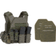 UARM RPC Robust Plate Carrier, Ranger Green, Extra Large, w/ 2 SA3U Level III+ UHMWPE SAPI Armor Plates