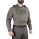 UARM RPC Robust Plate Carrier, Skeletal Cummerbund, Ranger Green, S, RPCSR-SCRPCSR