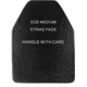 UARM SA3B Level III++ Boron Carbide SAPI Armor Plate, S, SA3BS