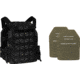 UARM UPC Ultralight Plate Carrier, Black, Extra Large, w/ 2 SA3U Level III+ UHMWPE SAPI Armor Plates