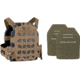 UARM UPC Ultralight Plate Carrier, Coyote, Medium, w/ 2 SA3U Level III+ UHMWPE SAPI Armor Plates