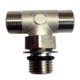 Uflex USA Boss Style T-Fitting - Nickel 65721