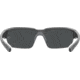 Under Armour Blitzing Sunglasses with Shiny Jet Grey Frame and Grey Lens, Medium, UA0012S R6S-IR