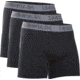 Under Armour Charged Cotton 6inch 3 Pk, Black/grey Band - 12772790013XL