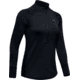 Under Armour ColdGear 4.0 1/2 Zip Active Top - Womens, Black, Large, 1343319001LG