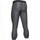 Under Armour HeatGear Armour 3/4 Legging - Men's, 3XL, Carbon Heather/Black, 12895740903XL