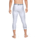 Under Armour HeatGear Armour 3/4 Legging - Men's, Extra Small, White/Graphite, 1289574100XS