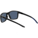 Under Armour Hustle Sunglasses with Shiny Black/Grey Frame and Blue Flash Lens, Medium, UA0005S 807-KU