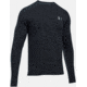 Under Armour Tech Terry Crew Shirt - Men's-Black/Black/Silver-Small