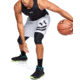 Under Armour UA Baseline 10in Court Short - Men's, 3XL, White, 13512851003X