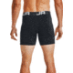 Under Armour UA Charged Cotton 6in Boxer Briefs 3 Pack - Mens, Black, Extra Large, 1363617001XL