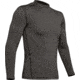 Under Armour UA ColdGear Armour Compression Mock - Mens, Carbon Heather, Medium, 1265648090MD