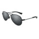 Under Armour UA Getaway M Sunglasses, Satin Black, One Size Fits Most, UA8600118-010101