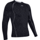 Under Armour UA HeatGear Armour Long Sleeve Compression Shirt - Mens, Black, 2X-Large, 12574710012X